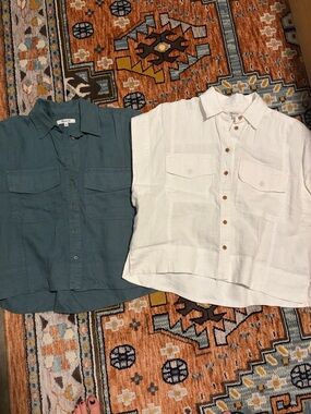 Madewell linen tops